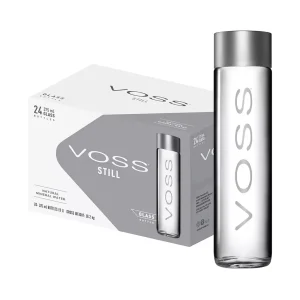 VOSS Still Water Glass Bottle 375ml (24 Bottles)